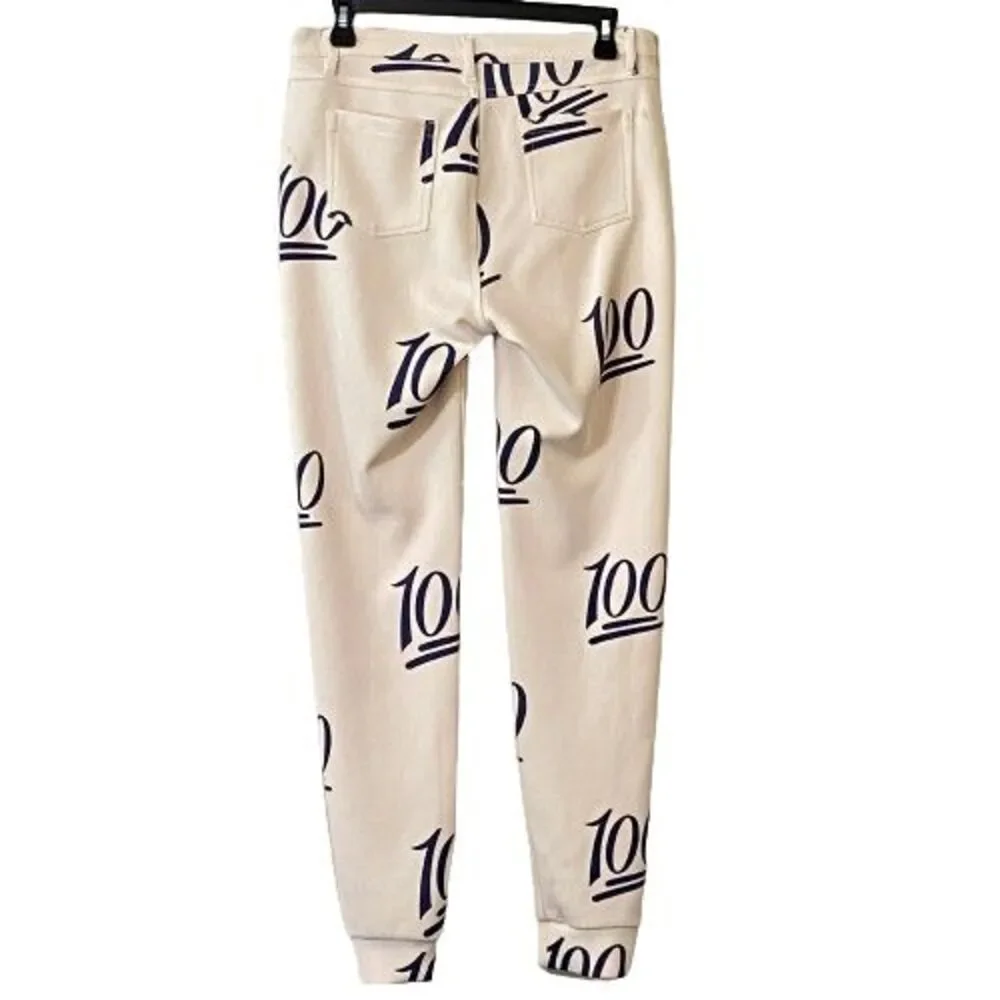 Womens Pants Size L Juniors Graffiti Urban Streetwear Like An Angel Keep it 100!